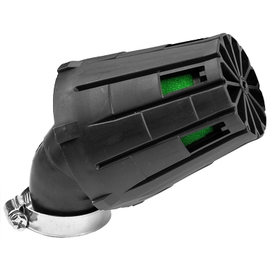 Air filter CARENZI black/green adjustable 28/ R-EVO 2
