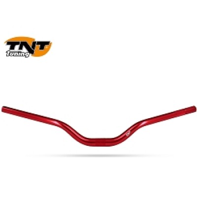 Guidon cross TNT oversize rouge pour scooter 