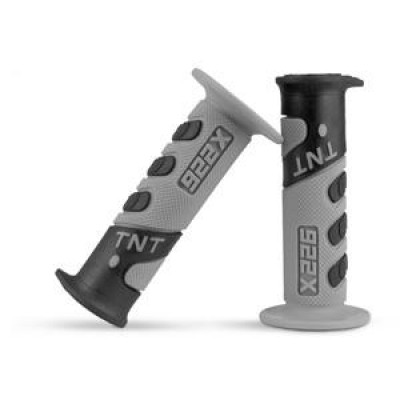 Handlebar grip rubber CROSS black/grey