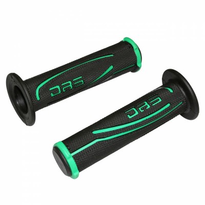 Handlebar grip rubber REPLAY RS black/green