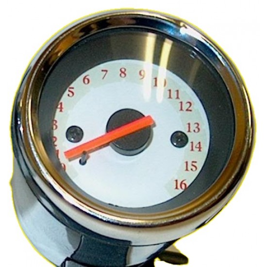 Round electronic tachometer diameter 55mm