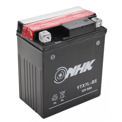 Battery maintenance free YTX7L-BS