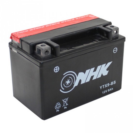 Battery maintenance free YTX9-BS